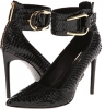 Black Real Snake Rachel Zoe Cassandra for Women (Size 8.5)