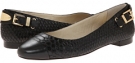 Black Printed Python/Vachetta MICHAEL Michael Kors Dion Ballet for Women (Size 6)