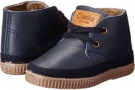 Navy Leather Cienta Kids Shoes 970-073 for Kids (Size 12)