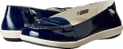 Navy Patent Spenco Siesta Penny for Women (Size 10)