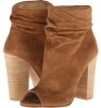 Dark Camel Kid Suede Chinese Laundry Kristin Cavillari - Laurel for Women (Size 5.5)