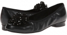 Black Nappa Leather Rose Petals Mallory for Women (Size 13)