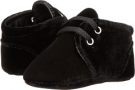Black Dolce & Gabbana Velvet Lace-up Sneaker for Kids (Size 5)