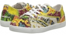 Red Dolce & Gabbana Graphic Print Sneaker for Kids (Size 13.5)
