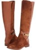 Cognac/Caramel Washed Suede/Calf Aerin Matilda for Women (Size 7)