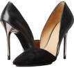 Black Suede L.A.M.B. Trina for Women (Size 6)