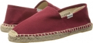Oxblood Red Soludos Original Canvas Dali for Women (Size 7)