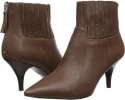 Dark Brown Leather Nine West Elliemae for Women (Size 7)