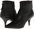 Black Leather Nine West Elliemae for Women (Size 6.5)