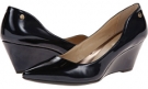 Indigo Car Finish Patent Calvin Klein Belva for Women (Size 7)