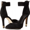 Black Kid Suede/Hair Calf Calvin Klein Tanda for Women (Size 6)