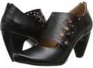 Black Leather Gabriella Rocha Indy Strap for Women (Size 7.5)