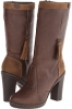 Olive/Chocolate Leather Lobo Solo Sophia for Women (Size 5.5)