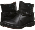 Black Leather Lobo Solo Ida for Women (Size 9.5)