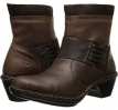 Cognac/Dark Brown Leather Lobo Solo Rabecca for Women (Size 9)