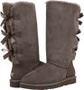 Grey UGG Bailey Bow Tall for Women (Size 5)