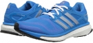 Solar Blue/Tech Grey Metallic/Solar Metaliic adidas Running Energy Boost 2 for Women (Size 6.5)