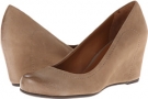 Taupe Leather Franco Sarto Olivia for Women (Size 5)