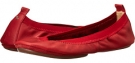 Chili Red Yosi Samra Samara Soft Leather Fold Up Flat for Women (Size 10)