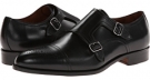 Black Massimo Matteo Double Monk Cap Toe for Men (Size 14)