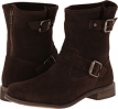 Dark Brown Leather Fitzwell Lago Biker for Women (Size 9.5)