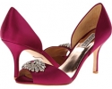 Magenta Satin Badgley Mischka Jazmin for Women (Size 9.5)