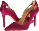 Magenta Satin Badgley Mischka Jewel for Women (Size 7.5)