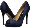 Midnight Satin Badgley Mischka Joey for Women (Size 5.5)