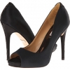 Black Satin Badgley Mischka Joey for Women (Size 6)