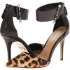 Black/Natural Calf Hair/Leather Badgley Mischka Jude for Women (Size 8)