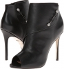 Black Leather Badgley Mischka Julesa for Women (Size 5.5)