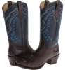 13 Shaft Single Welt Snip Toe Embroidered Shaft Boot Women's 8