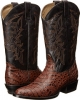 Brown Roper Printed Caiman Round Toe Boot for Men (Size 9)