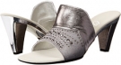 Pewter Leather Onex Brandie for Women (Size 5)