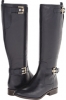 Navy Leather Nine West Bringit for Women (Size 6)