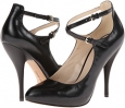 Black Leather Nine West Cohearent for Women (Size 7)