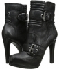 Black Leather Nine West Disheveled for Women (Size 5)