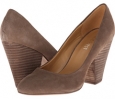 Taupe Nubuck Nine West Drummer for Women (Size 6)