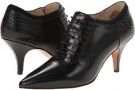 Black Multi Leather Nine West Egot for Women (Size 5)