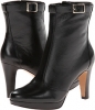 Black Leather Nine West Fudgeit for Women (Size 10)