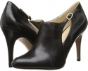 Black Leather Nine West Gemeza for Women (Size 7)