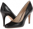 Black Leather Nine West Gohawk for Women (Size 7.5)