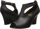 Black Smooth Pull Up LAUREN by Ralph Lauren Hannie for Women (Size 7.5)