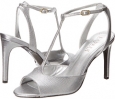 New Silver Metallic Lizard LAUREN by Ralph Lauren Sedona for Women (Size 9)