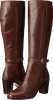 Dark Brown Burnished Leather LAUREN by Ralph Lauren Clare for Women (Size 5.5)