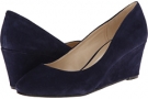 Navy Suede Nine West ISpy for Women (Size 9.5)