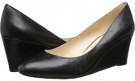 Black Leather Nine West ISpy for Women (Size 6)