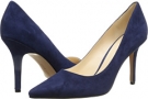 Navy Suede Nine West Jackpot for Women (Size 8.5)