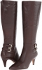 Dark Brown Leather Nine West Jiado for Women (Size 8.5)