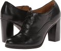 Black Leather Nine West Nostalgia for Women (Size 9.5)